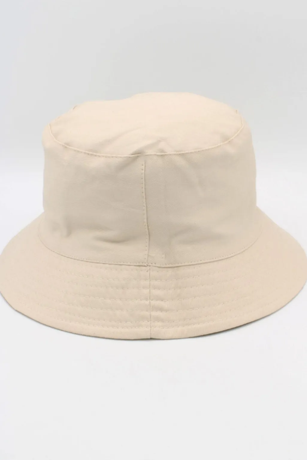 Acreversible Two-Tone Cotton Bucket Hat 12577