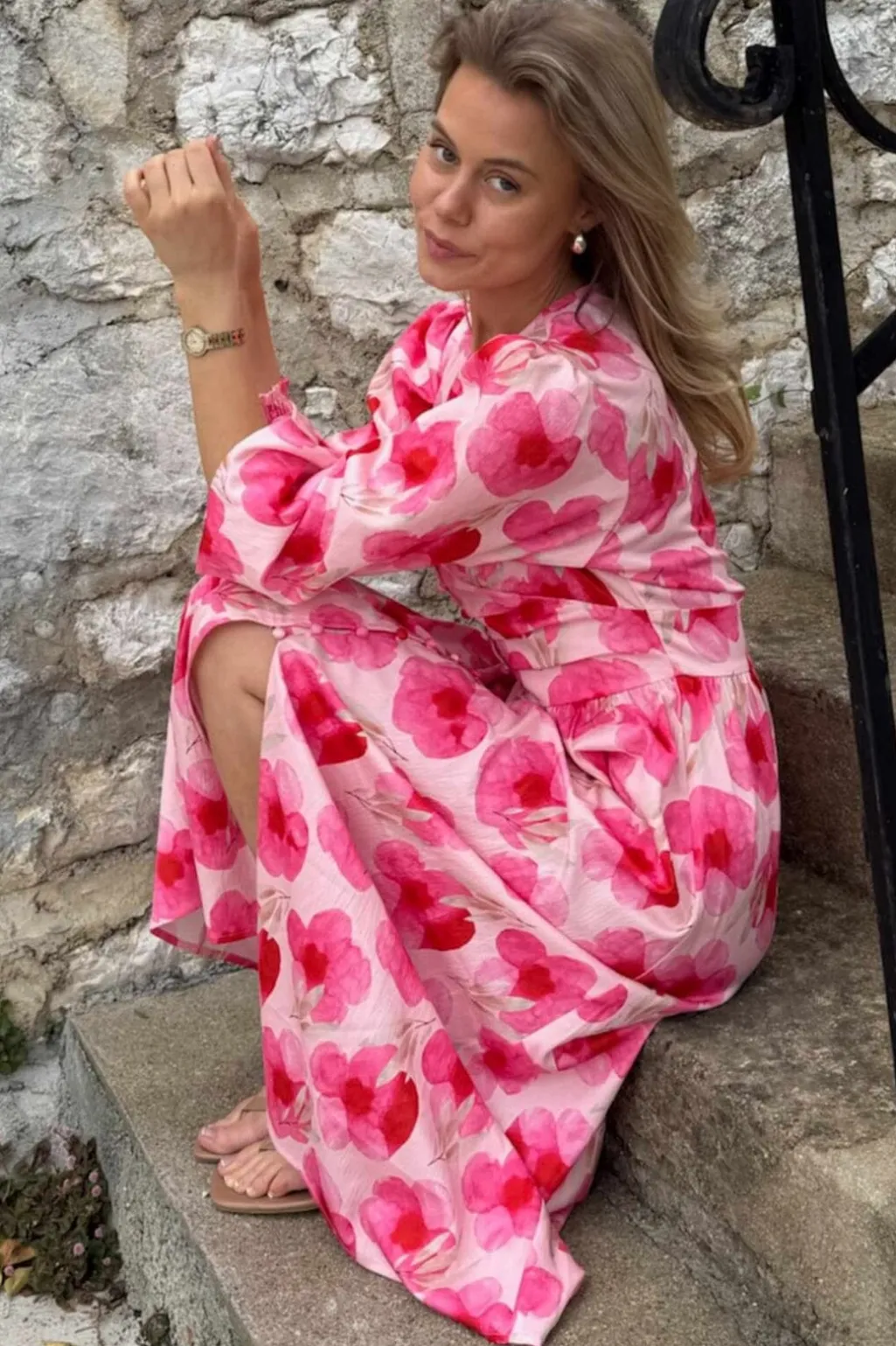 Adelic Long Dress A2327
