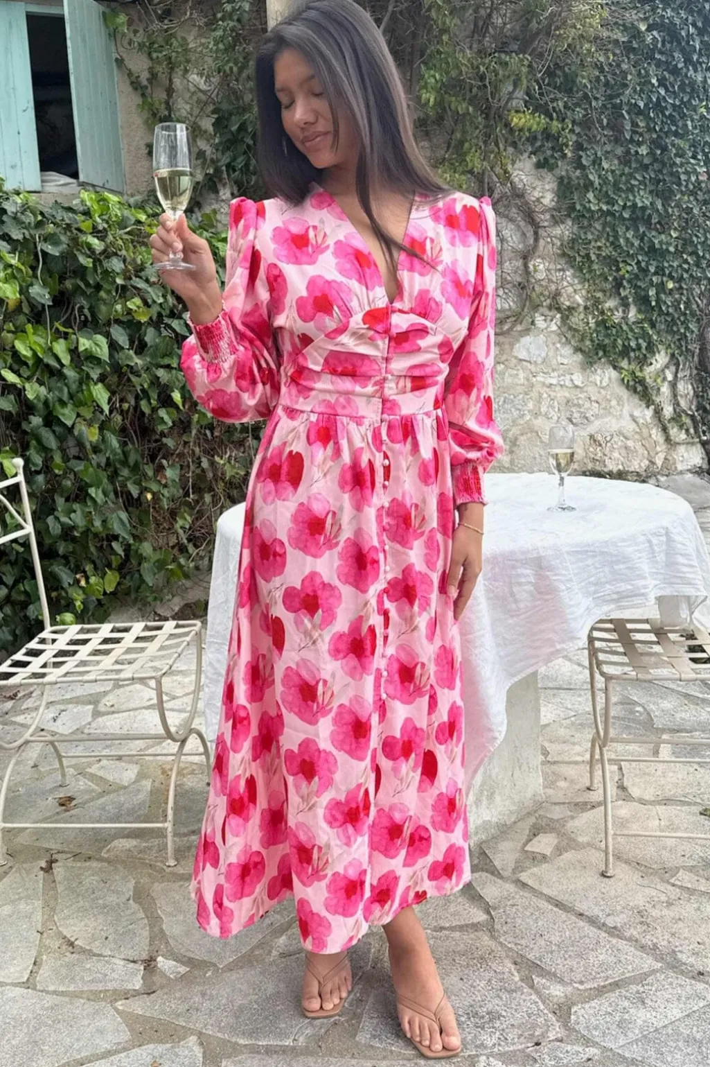 Adelic Long Dress A2327