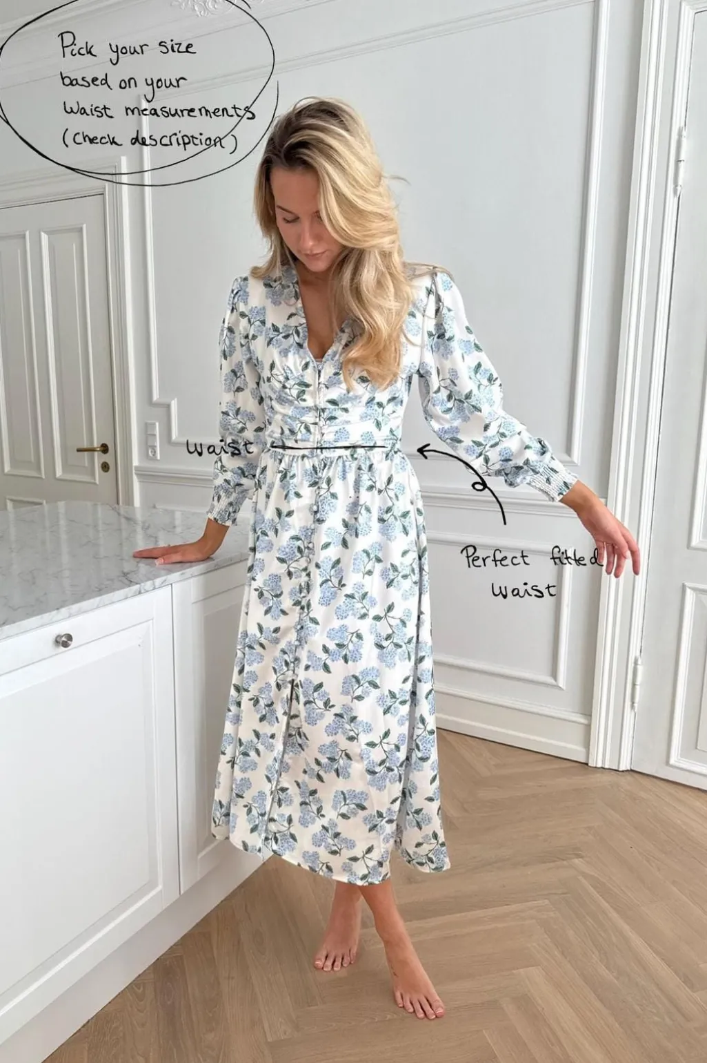 Adelic Long Dress A2327
