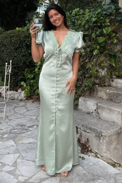 Agneteic Long Dress A23810