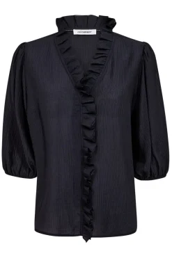 Anikacc Frill Ss Shirt 35905