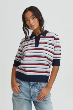 Babamarietta Knit Sl Polo 50408079