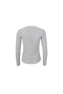 Bcjennie Dotted Mesh Blouse 40611