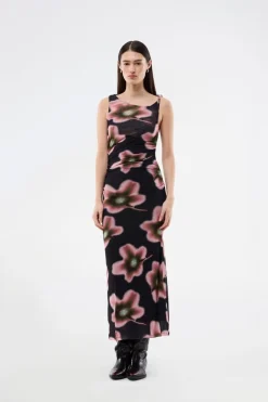 Benjamd Print Dress 59233