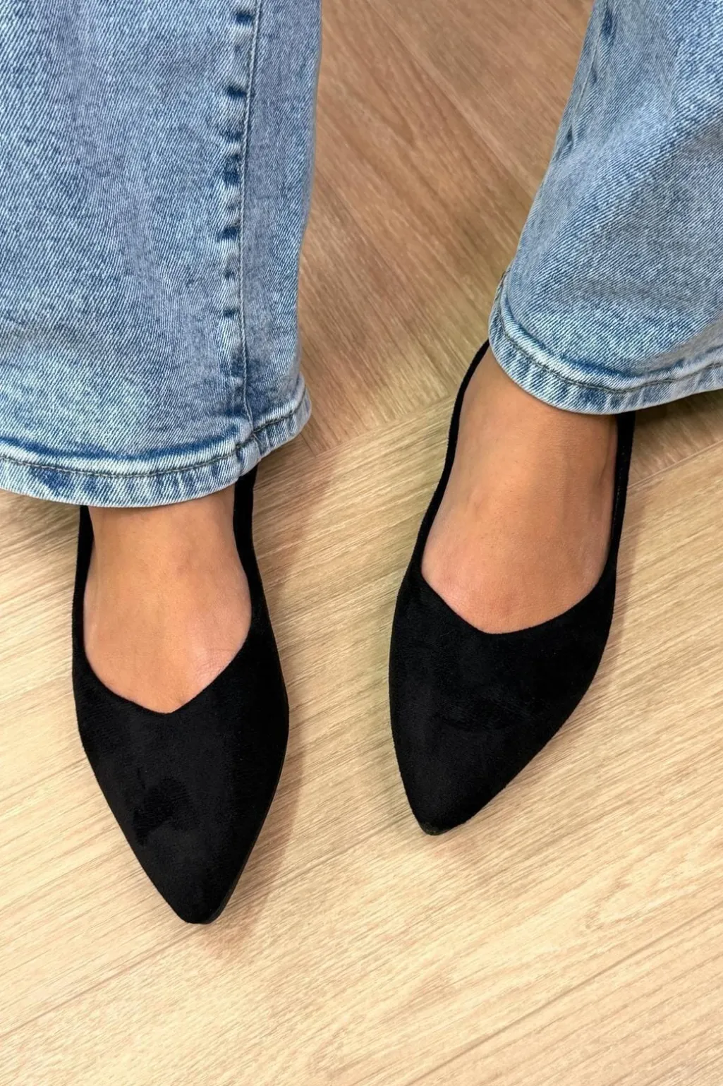 Blcornflower Ballet Flats