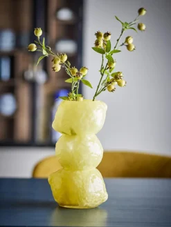 Bvlimone Vase, Gul, Glas 82072788