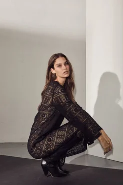 Hlautopia Lace Ls Buckle Dress HL10081
