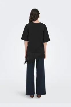 Jdyalma 2/4 Lace Detail T-Shirt