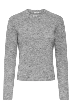 Jdyalva Life L/S Embellish Pullover Knt