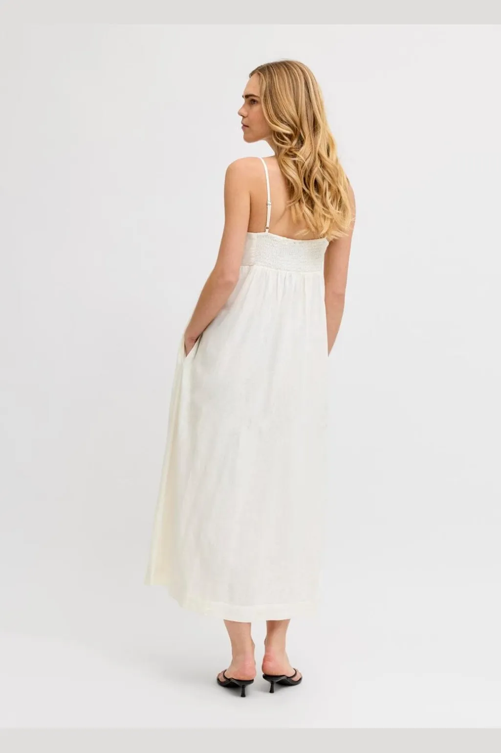 Jxalmira Linen Blend Long Dress