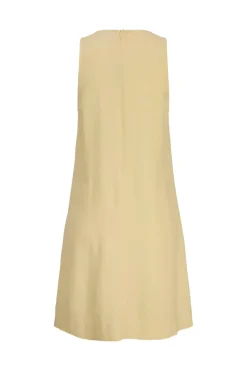 Jxalmira Linen Ble Short Sl Dress Ln