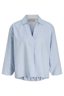 Jxcaro Poplin Ls Blouse