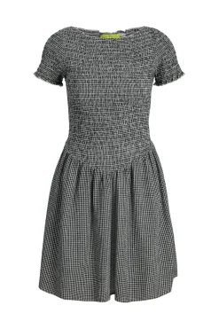 Jxzoe Seersucker Ss Smock Dress