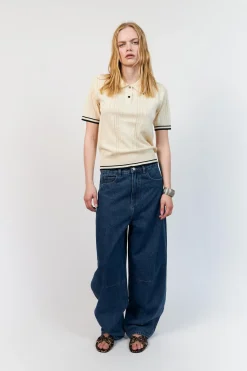 Llandreall Polo Knit S/s26266-5008
