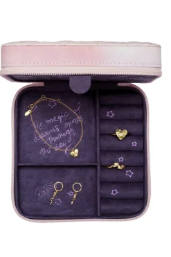 Msjewelry Box Moon And Stars Rose 3919