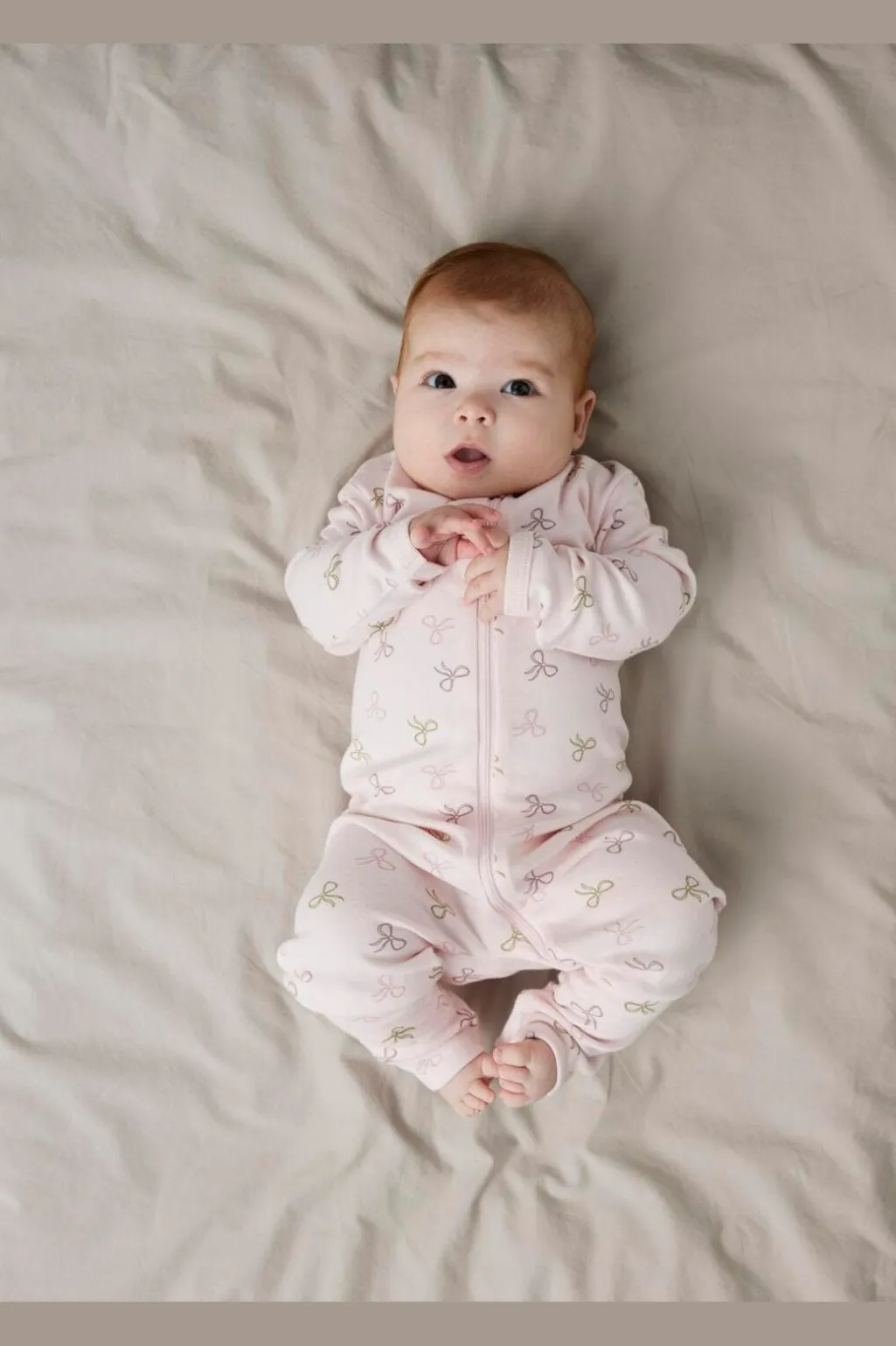 Nbfnightsuit Zip Ff Pink Bow