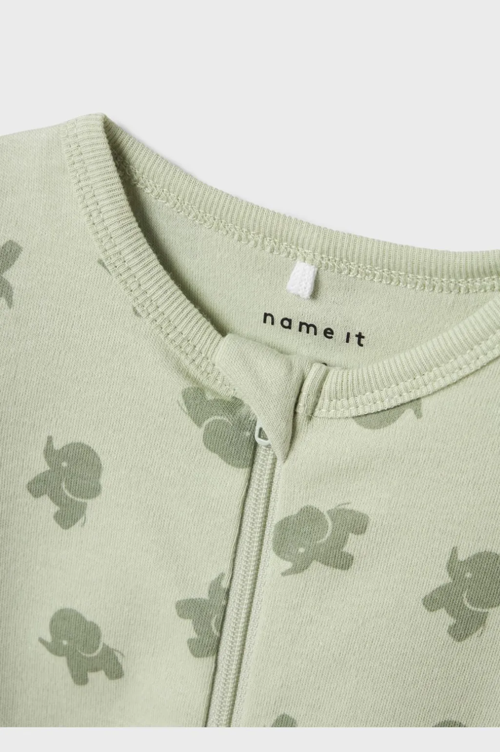 Nbmnightsuit Zip Ff Sea Elephant