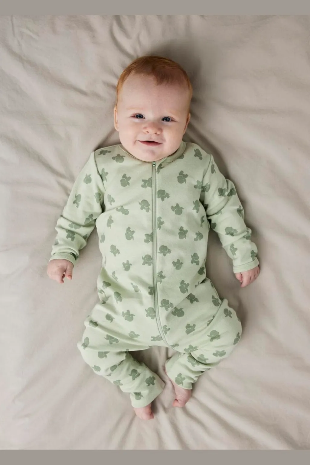 Nbmnightsuit Zip Ff Sea Elephant