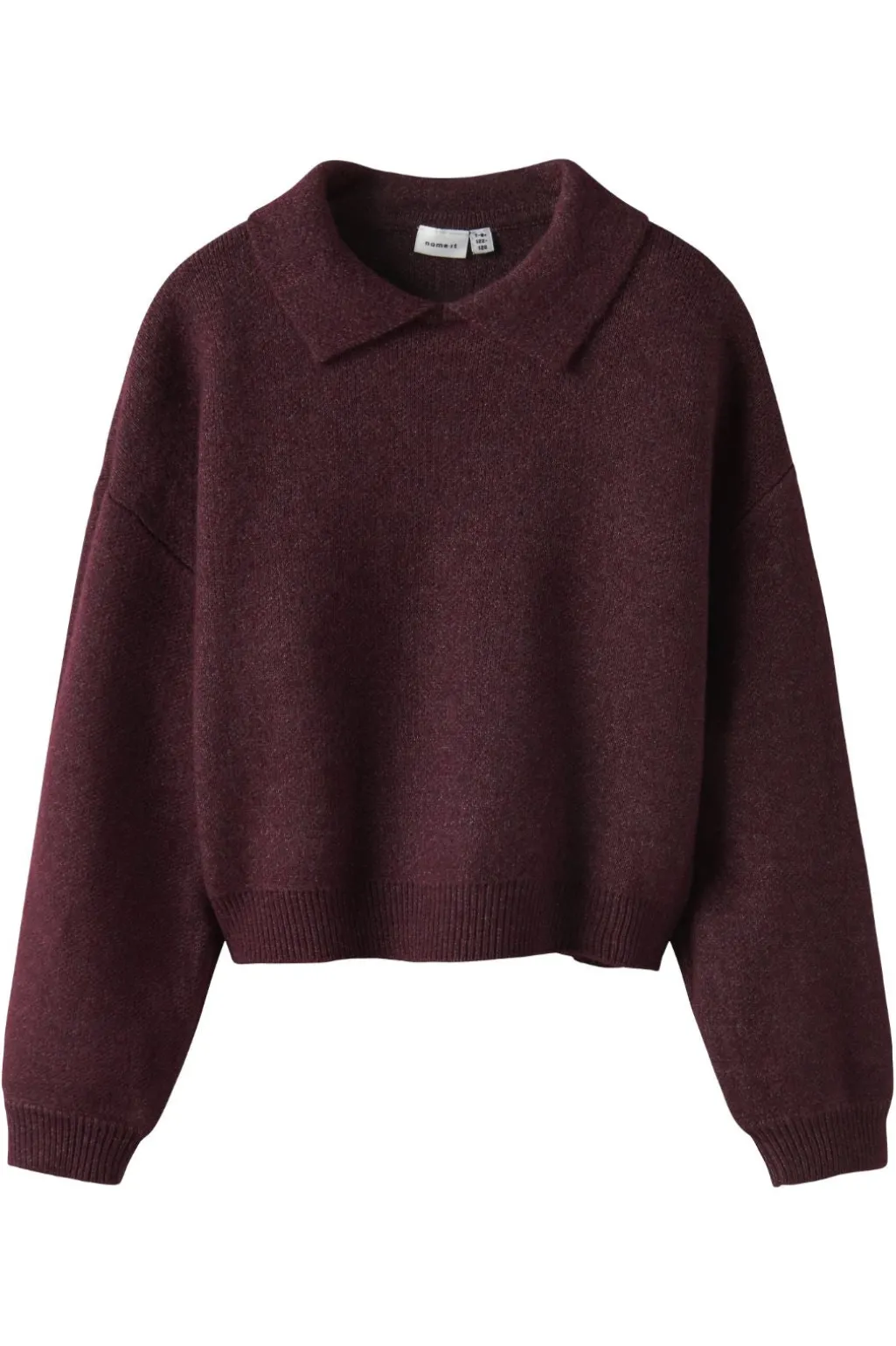 Nkfsonia Ls Polo Knit