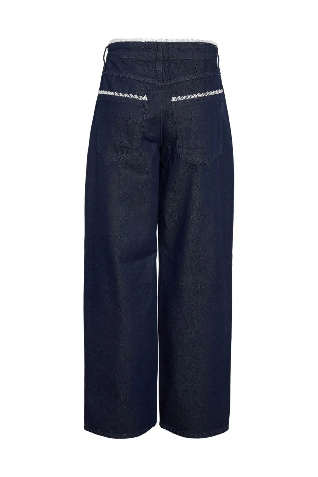 Nmadriana Nw Loose Lace Jeans Db