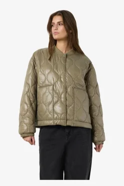 Nmallie Shiny Quilted Jacket