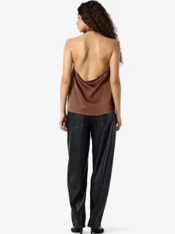 Nmbrisa Highneck Satin Top Tnt/17