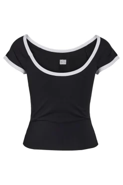 Nmtwin S/S O-Neck Contrast Tee Fwd