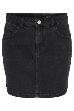 Nmyolanda Skirt Black Fwd Box