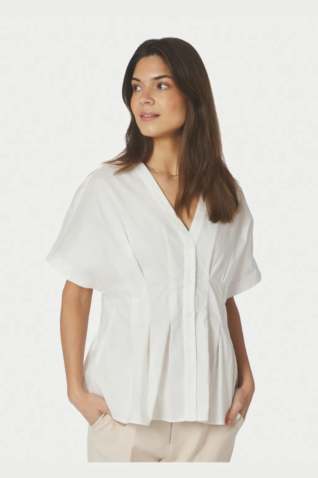 Nnadamma Poplin Blouse 169004