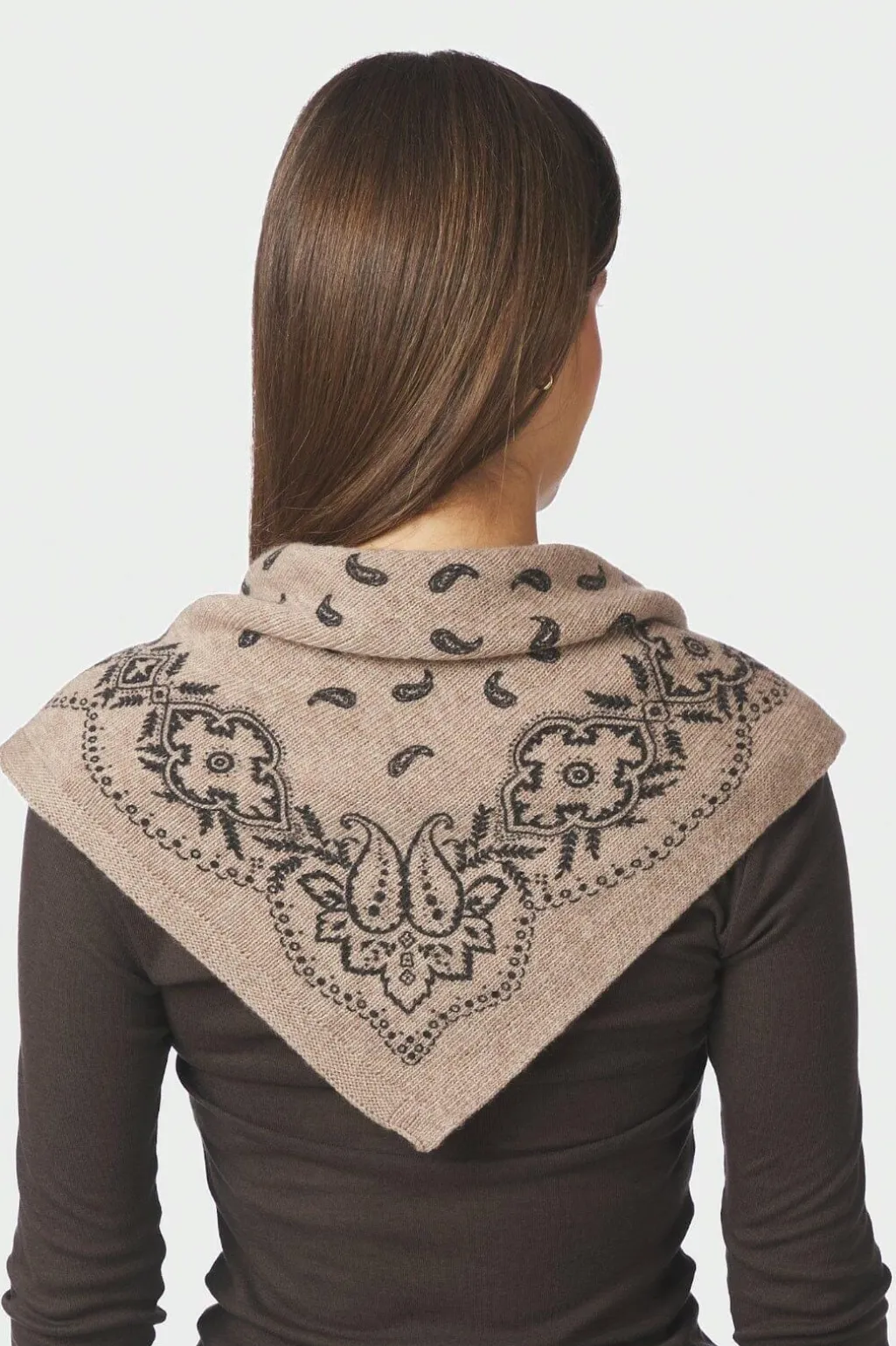 Nnadelina Paisley Knit Scarf 169506