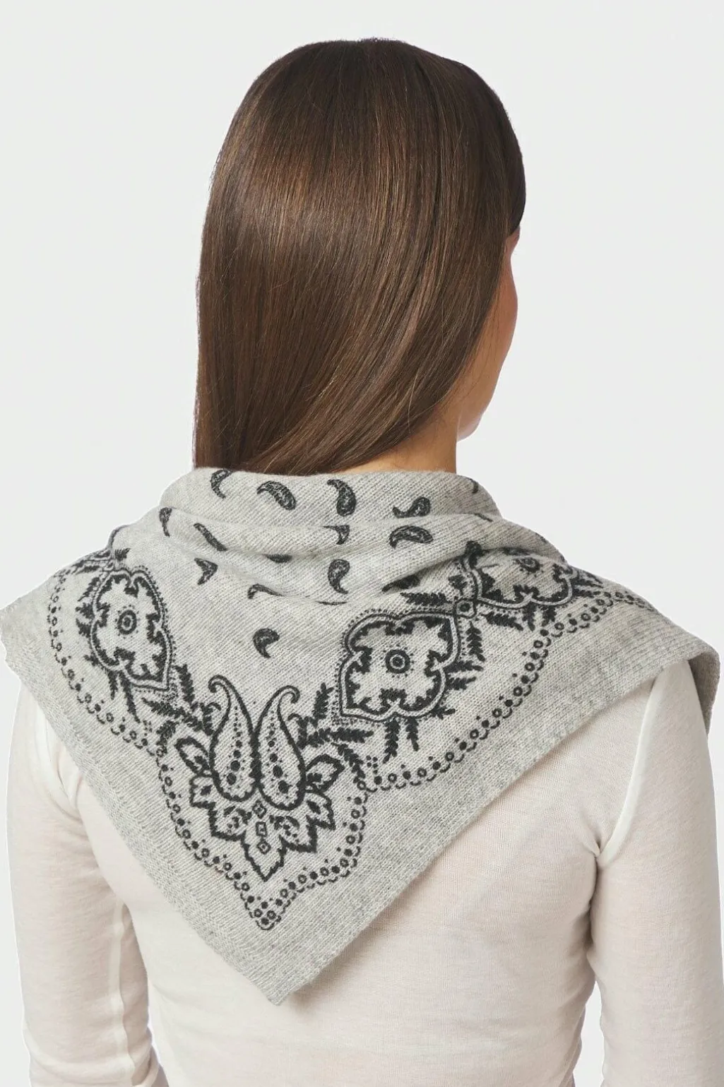 Nnadelina Paisley Knit Scarf 169506