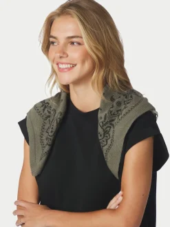 Nnadelina Paisley Knit Scarf 169506