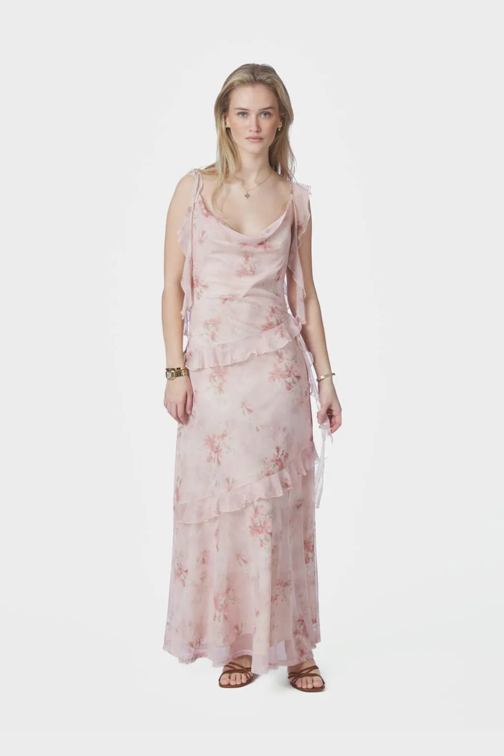 Nnadelle Frill Mesh Dress 169391