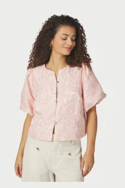 Nnaisa Soft Brocade Blouse 168844