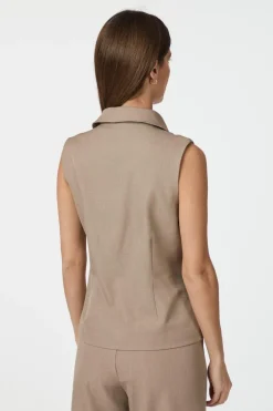 Nnannabella Structure Waistcoat 165355