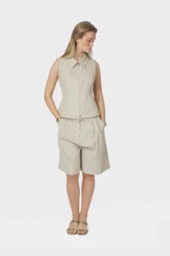 Nnannabella Structure Waistcoat 165355