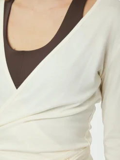 Nnnia Jersey Wrap Blouse 165501