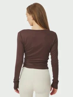 Nnnia Jersey Wrap Blouse 165501