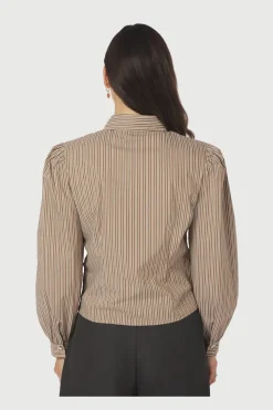 Nnritta Stripe Shirt 167224