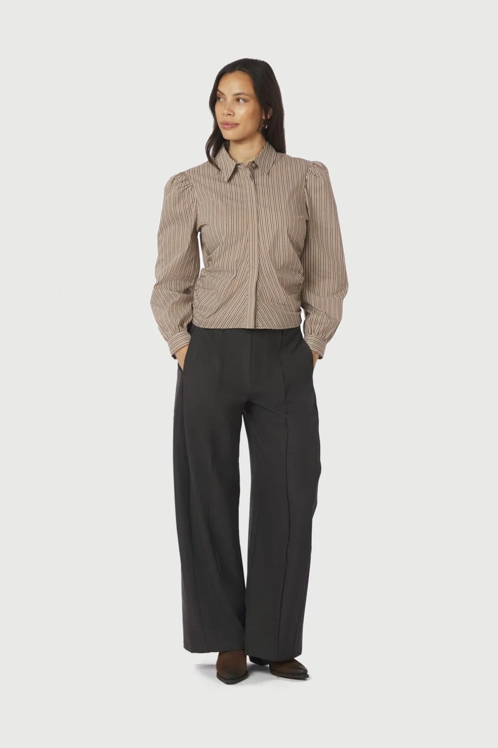 Nnritta Stripe Shirt 167224