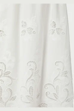 Nnyara Long Emb Skirt 168438