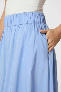 Nnyara Long Poplin Skirt 163076