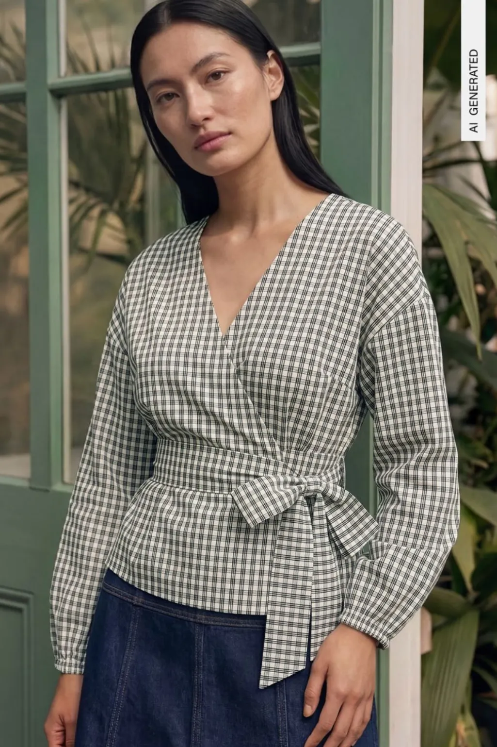 Objanna Ls Wrap Top Tne 26