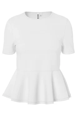 Pcalisa Ss Peplum Top