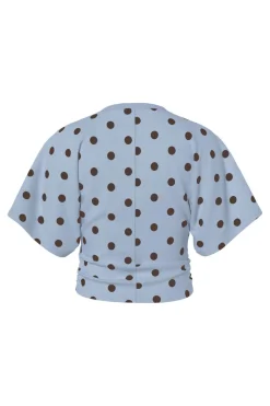 Pcalli Ss O-Neck Top Dm