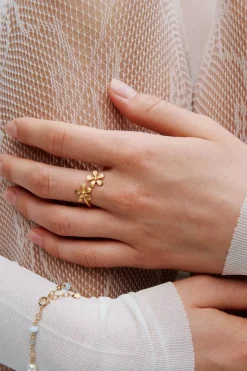 Pcwild Poppy Ring r-364-gp