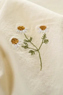 Stofserviet Flora M/marguerit Butter Cream