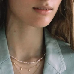 Sttout Petit Ile De L'Amour Necklace Goldenen
