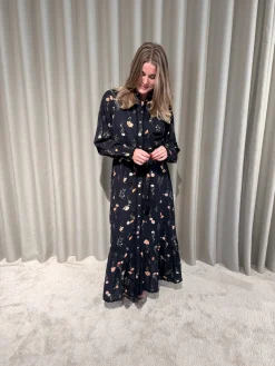 Yassomelli Ls Long Shirt Dress